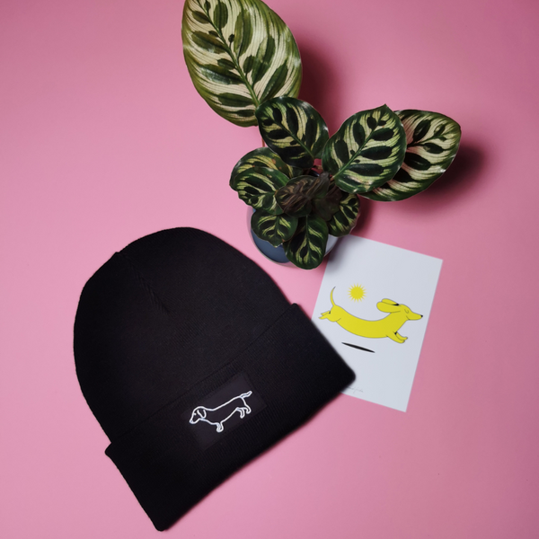 Dackel-Beanie new