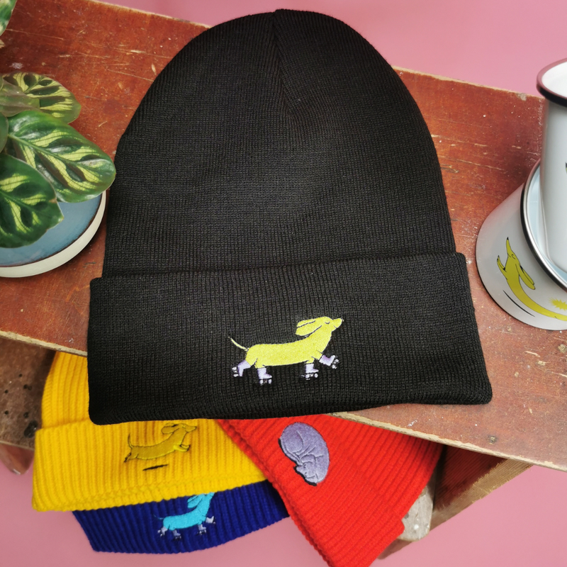 Dackel-Beanie new